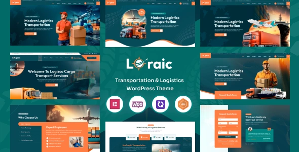 Loraic Theme GPL – Transportation & Logistics WordPress Theme