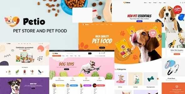 Petio Theme GPL - Pet Store WooCommerce WordPress Theme