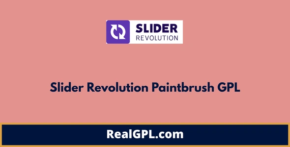 Slider Revolution Paintbrush GPL