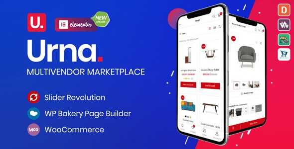 Urna Theme GPL - All-in-One WooCommerce WordPress Website
