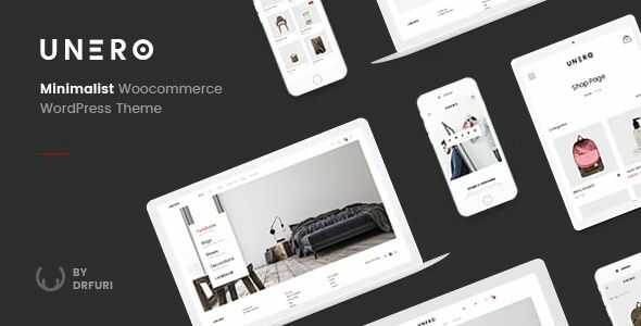Unero Theme GPL - Minimalist AJAX WooCommerce WordPress Theme