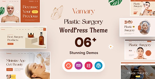 Vamary Theme GPL – Plastic Surgery WordPress Theme