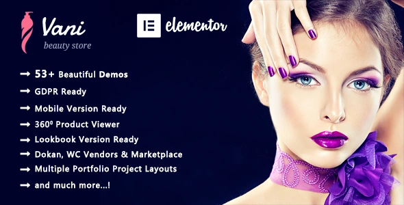 Vani Theme GPL – Cosmetic Beauty WooCommerce WordPress Theme