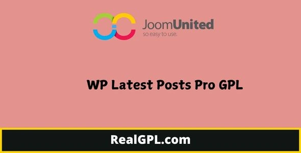 WP Latest Posts Pro GPL
