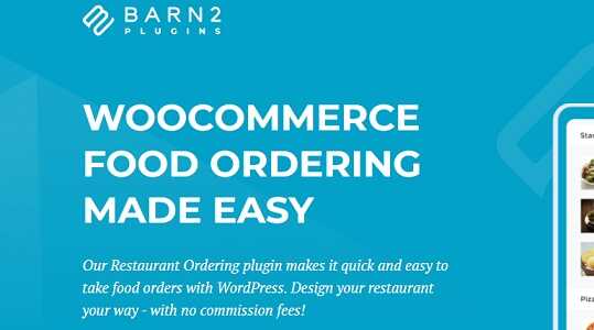 WooCommerce Restaurant Ordering GPL - Barn2Media