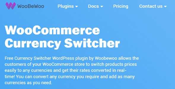 Woocurrency by Woobewoo PRO GPL - WooCommerce Currency Switcher
