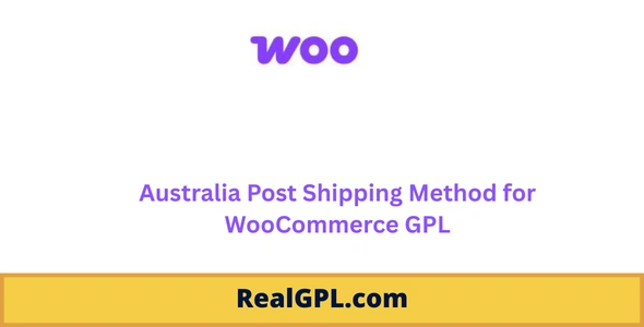Australia Post Shipping Method for WooCommerce GPL