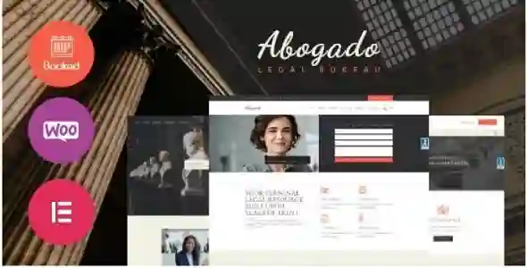 Abogado Theme GPL – Lawyer Firm & Legal Bureau WordPress Theme