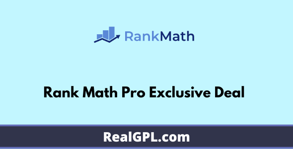Rank Math Pro Exclusive Deal | Original License Activation | Automatic Updates