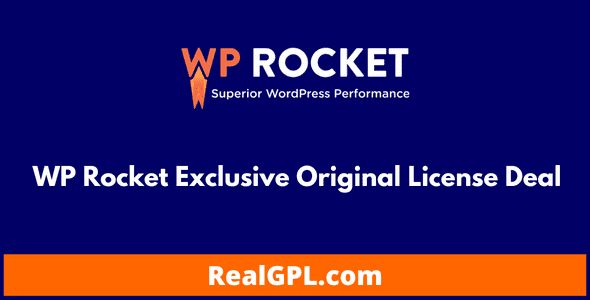 WP Rocket Exclusive Deal | Original License Activation | Automatic Updates From Admin Area
