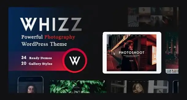 Whizz Photography WordPress GPL v