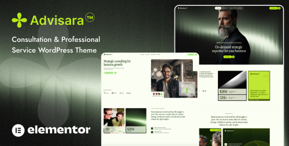 Advisara Theme GPL - Consulting Business WordPress Theme