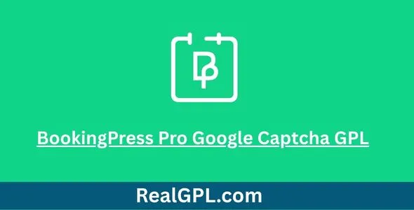 BookingPress Pro Google Captcha GPL