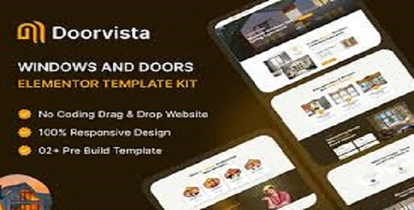 Doorvista Door & Window Elementor Template Kit GPL