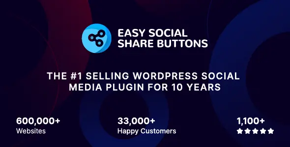 Easy Social Share Buttons GPL Latest Version