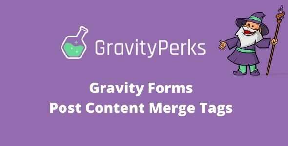 Gravity Perks Post Content Merge Tags GPL