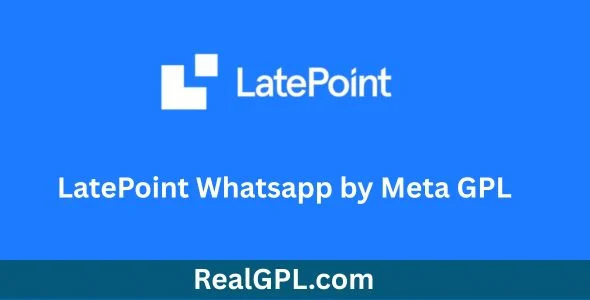 LatePoint Whatsapp by Meta GPL