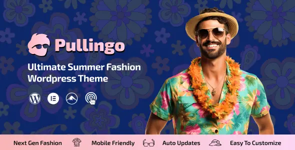 Pullingo Theme GPL - Fashion WooCommerce Theme