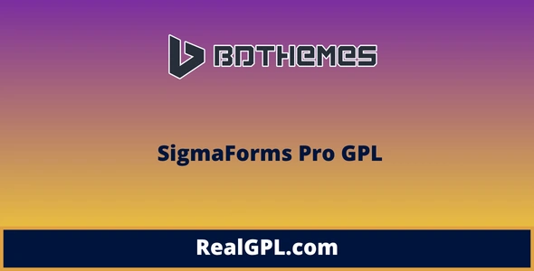 SigmaForms Pro GPL