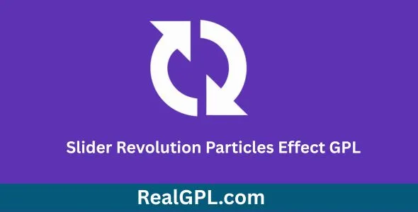 Slider Revolution Particles Effect GPL