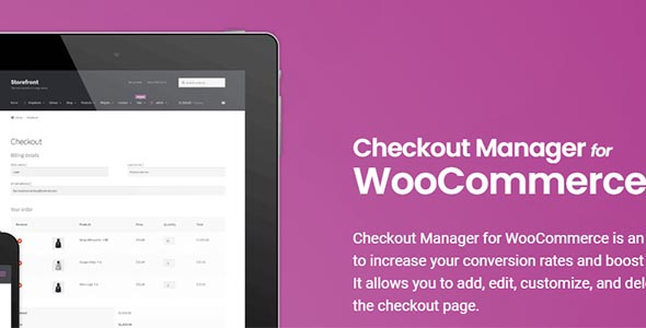 WooCommerce Checkout Manager PRO GPL - Quadlayers