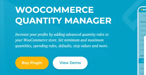 WooCommerce Quantity Manager GPL – By Barn2 Media