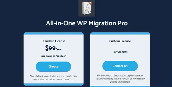 All in One WP Migration Pro License | Unlimited Limits, Automated Backups, Cloud Storage