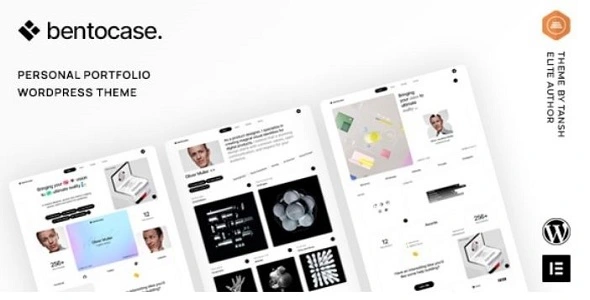 Bentocase Theme GPL – Personal Portfolio WordPress Theme