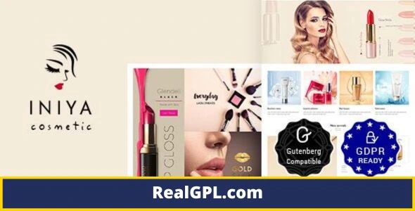 Iniya Theme GPL - Beauty Store, Cosmetic Theme