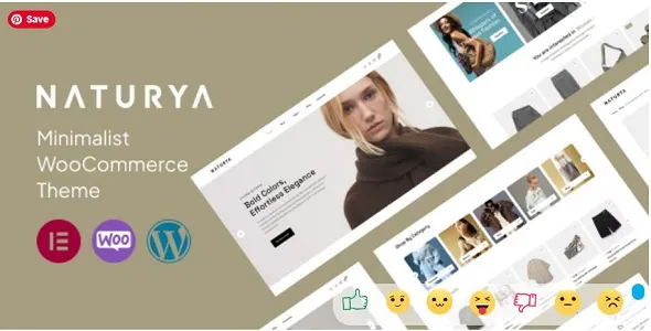 Naturya Theme GPL - Minimalist WooCommerce WordPress Theme