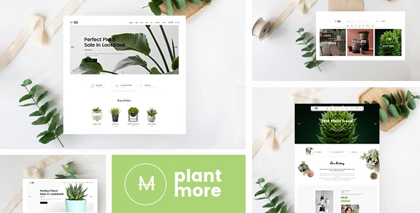 Plantmore Theme GPL - Responsive Theme for WooCommerce WordPress
