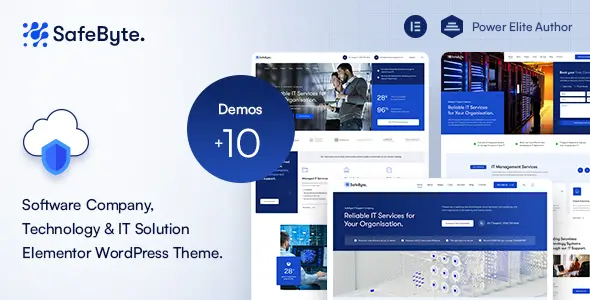 Safebyte Theme GPL – Technology & IT Solutions WordPress Theme