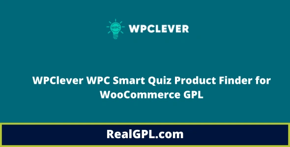 WPClever WPC Smart Quiz Product Finder for WooCommerce GPL