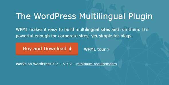 WPML WordPress CMS Multilingual GPL - WordPress Plugin