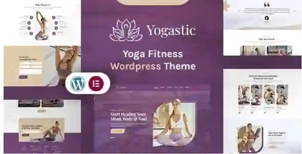 Yogastic Theme GPL | Yoga & Fitness WordPress Theme