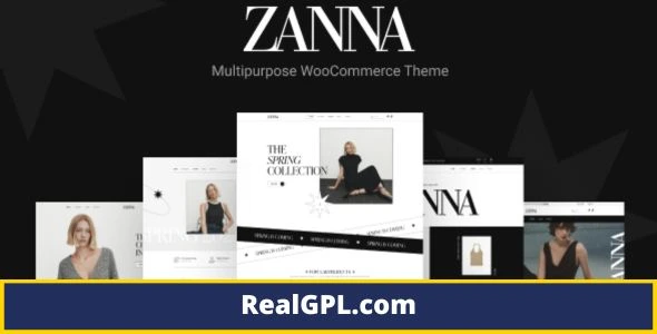 ZANNA Theme GPL – Elementor WooCommerce Theme