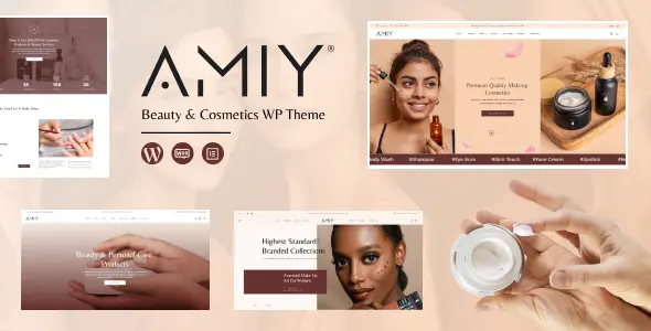 Amiy Theme GPL – Beauty Cosmetics Shop
