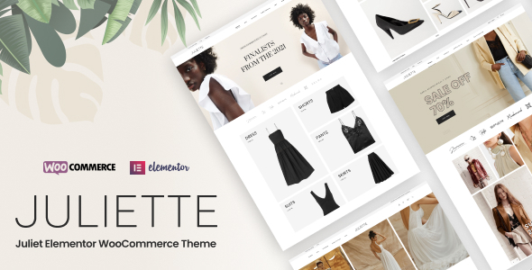 Juliette Theme GPL – Elementor WooCommerce Theme