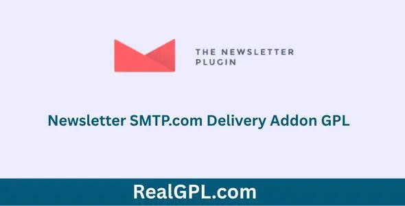 Newsletter SMTP.com Delivery Addon GPL