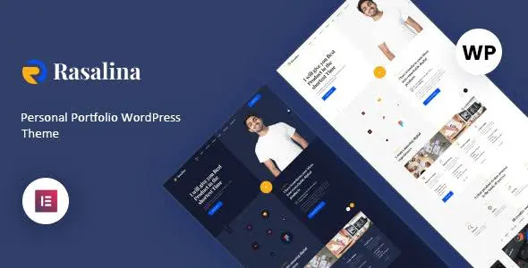 Rasalina Theme GPL – Personal Portfolio WordPress Theme