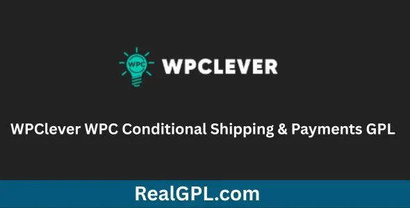 WPC Conditional Shipping & Payments GPL - WPClever