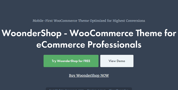 WoonderShop Theme GPL | WooCommerce Theme for eCommerce Professionals